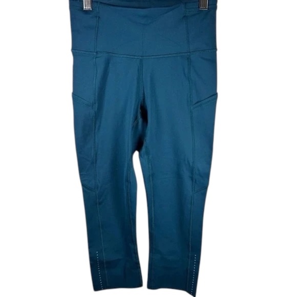Lululemon Fast & Free High Rise Cropped Leggings - Picture 1 of 6